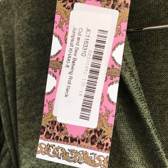 Boohoo batwing roll neck jumpsuit size usa 4 - Picture 5 of 10